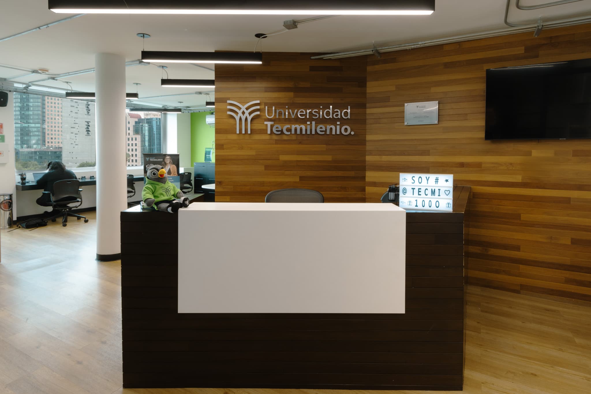 recepción espacio connect reforma