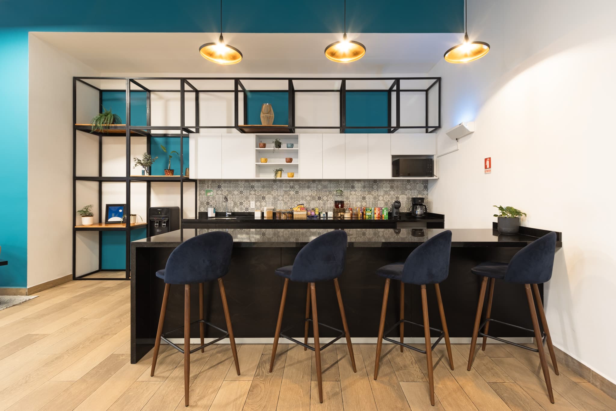 cafetería Espacio connect Satélite